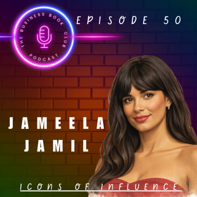 Jameela Jamil featured in Episode 50 of the podcast "Icons of Influence."